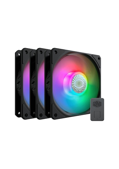 Cooler Master Sickleflow 120Mm Argb Ledli 3X120Mm Kasa Fan Kiti