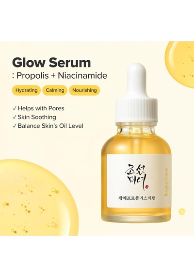 Glow Serumu Propolis Niacinakarın Bölgesi 30 Ml Cilt Serumu