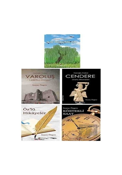 İnanç Özgen Kitapları Seti - 5 Kitap Takım - İnanç Özgen - Kitap Müptelası Yayınları