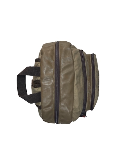 Old Cotton Cargo Kaliteli Siyah Vintage Salaş Baskılı Disayn Günlük Gezi Okul Sırt Çantası Revilla Bag 28x38cm Bej