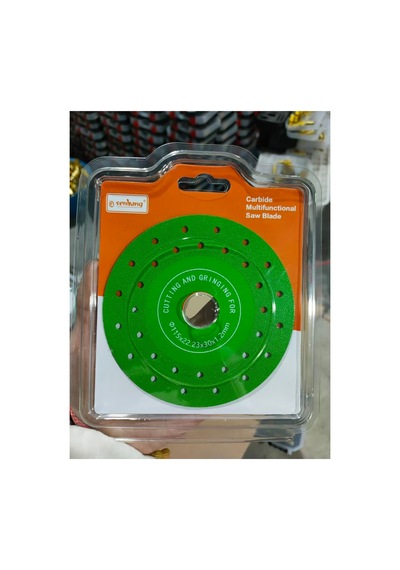 Senbang 115 Mm Karbür Çok Amaçlı Testere Diski 22,23 Mm Elmas Kaplı Kesme Taşlama Diski Ahşap Pvc Alçıpan Plastik Fiber Çimento