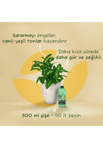 Genta Prestige Yeşil Yapraklı Bitkiler İçin Sıvı Besin Diğer