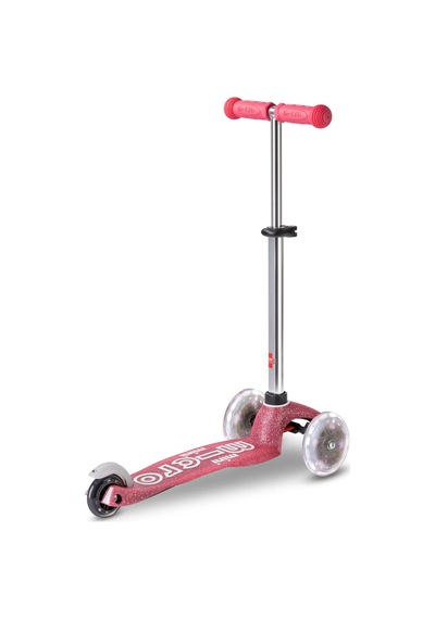Mini Micro Scooter Deluxe Fairy Glitter Led Pink Mmd208 Pembe