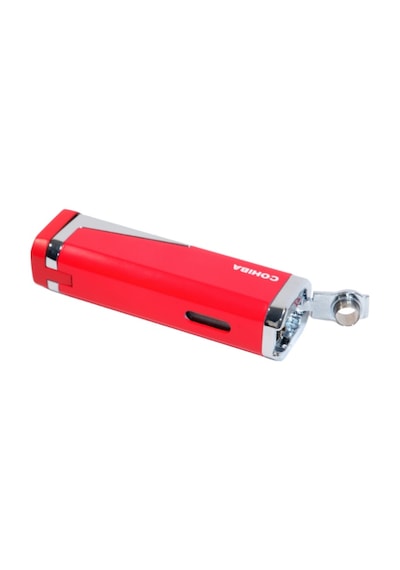 Cohiba 3 Torch Pürmüz Delicili Kırmızı Metal Puro Çakmağı - Tr9607