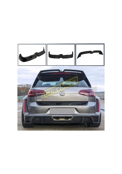 Volkswagen Golf 7 Piano Black Oettinger Spoiler 2013-2018