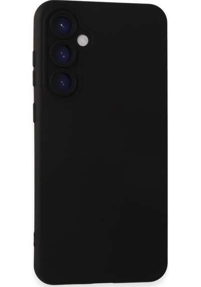 Newface Samsung Uyumlu Galaxy S24 Plus Kılıf Nano İçi Kadife Silikon - Siyah Siyah