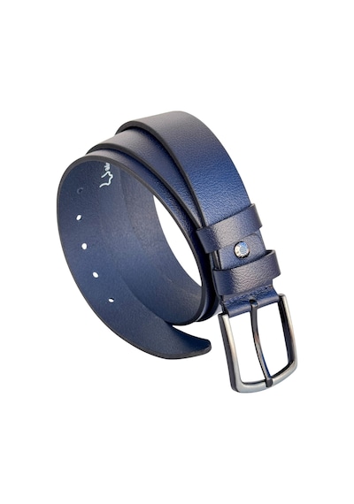 Süzer Deri Battal Boy Hakiki Deri 4 Cm. Tokalı Düz Model Spor Erkek Kemer Lacivert Lacivert