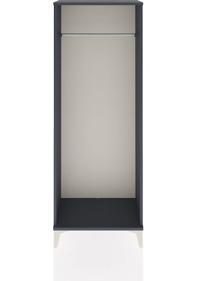 Arges Dolap Kapaklı Tek Askılı 60x30x163 Antrasit-antrasit Antrasit