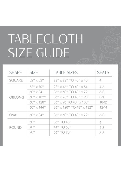 Elrene Home Fashions Hasat-festival Sonbahar Baskılı Masa Örtüsü, 152 Cm X 213 Cm, Dikdörtgen