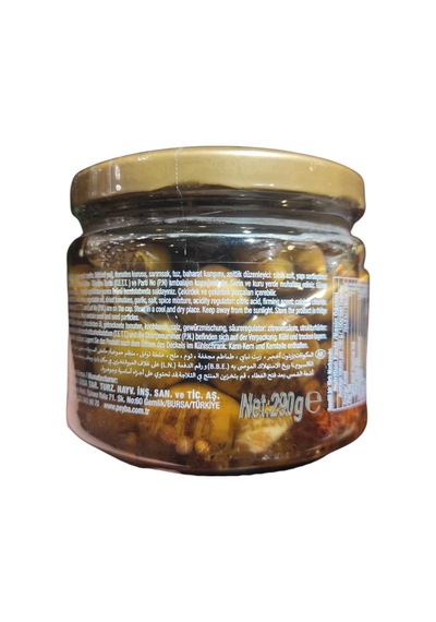 Sosero Grill Izgara Yeşil Zeytin Cam 300 G