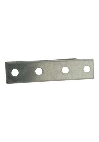 Cateksss Mobilya Dolap Bağlantı Sabitleme Düz Demir Gönye No:17 16x2x70 Mm - 48 Li Paket Gri