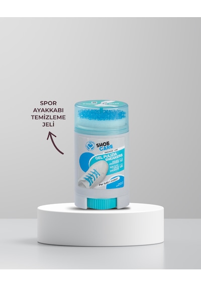 Kadın Beyaz Spor Ayakkabı Temizleme Ve Bakım Seti Boya & Deodorant & Köpük & Jel