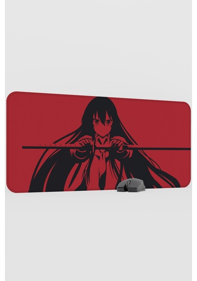 Akame Ga Kill Anime V1 - 90x40 Xxl Gaming Kauçuk Kaymaz Taban Mouse Pad Fare Altlığı