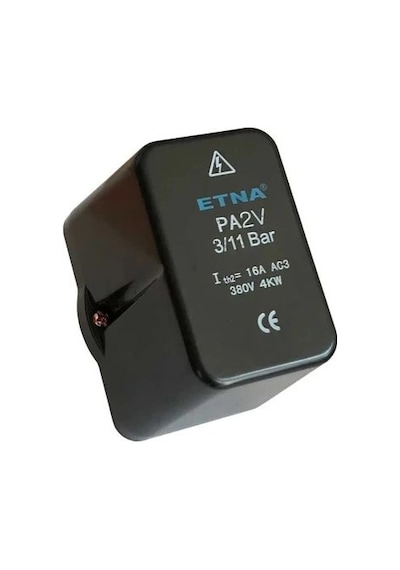 Etna Basınç Şalteri Pa-2v 3bar - 11bar 380v 1/2