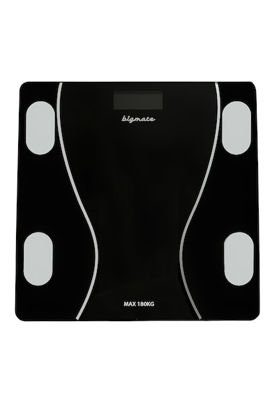 Bigmate BGT-7001S Siyah Wi-Fi Bağlantılı Bluetooth Özellikli Akıllı Tartı