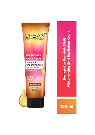 Perfecting Marula Ve Argan Yağı Besleyici Parlaklık Veren Saç Bakım Kremi -150ml-vegan