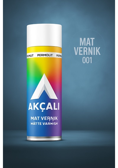 Sprey Mat Vernik-001 400ml -dayanıklı Ve Kolay Uygulama Mat Vernik-001