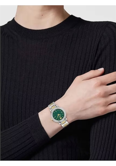 Versace Greca Sphere Petite 30 Mm Quartz Saat Vrscvekla0425 Yeşil