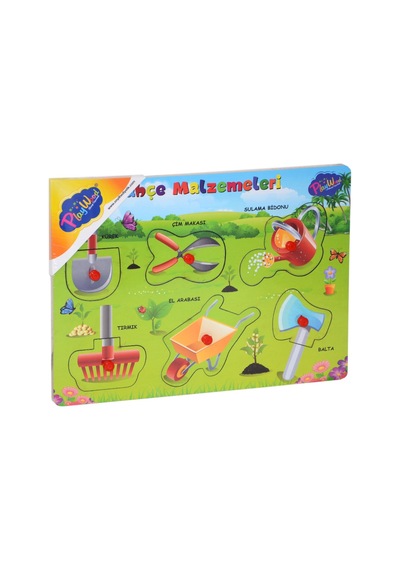 Playwood Ahşap Tutmalı Bultak Puzzle Bahçe Malzemeleri