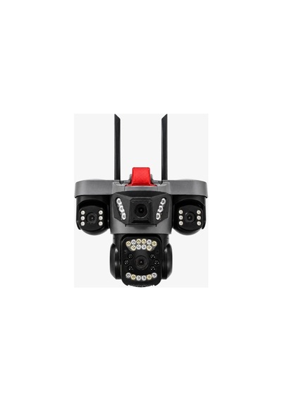 Baff Viva Wıfı-814 16mp 4 Kameralı Akıllı Wi-fi Ptz Güvenlik Kamerası Aı Insan Takip Ve Renkli Gece Görüşlü