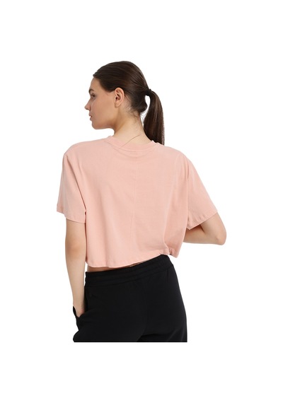 Sportive Sedona Cropped Kadın Pembe Günlük Stil T-shirt 25kk1034-ppmb 1776553 Pembe