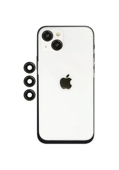 Newface Apple İphone 14 Shine Kamera Lens - Siyah