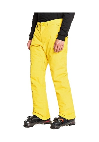 Quiksilver Estate Pt Erkek Sarı Snowboard Pantolonu Siyah