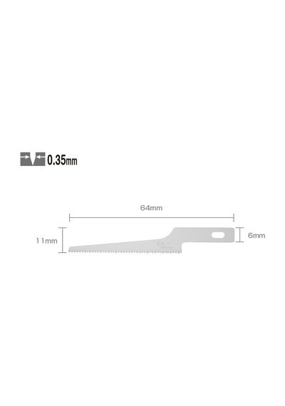 Olfa Kb4-Ns/3 Maket Bıçağı Yedeği 3 Lü