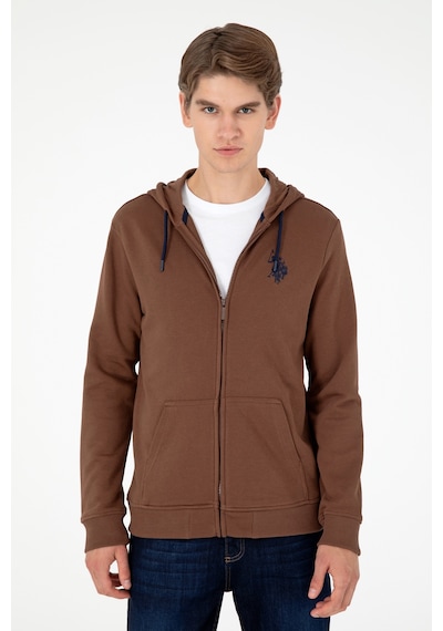 U.s. Polo Assn. Erkek Kahverengi Sweatshirt 50295147-vr029 Kahverengi