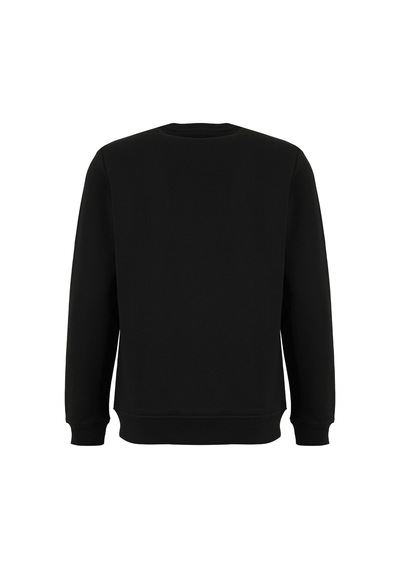 Fabrika Siyah Erkek Slim Fit Sweatshirt Joseyy N