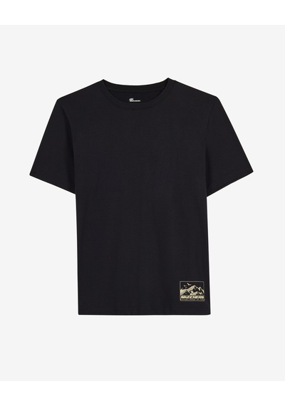 Skechers M Regular Box Logo T-shirt Erkek Siyah S2620057-3817