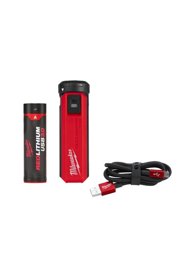 Milwaukee Redlithium Usb Power Bank Usb 3.0 Ah 4932493335 Kırmızı