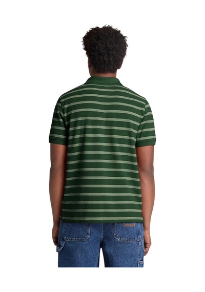 B0a5mjrabs1-r Timberland Mıllers Rıver 4 Rows Stripes Short Sleev Erkek T-shirt Yeşil B0a5mjrabs1-r