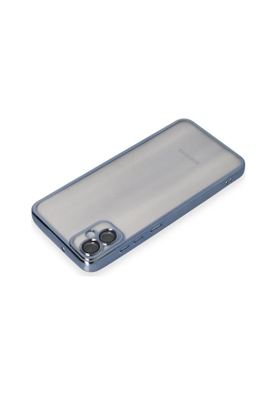 Samsung Galaxy A05 Uyumlu Kılıf Lensli Silikon - Lacivert
