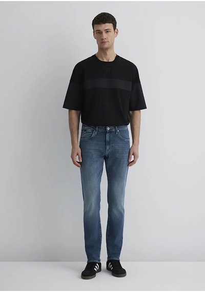 Mavi Jake Puslu Comfort Mavi Erkek Jean Pantolon M0042289336 Mavi