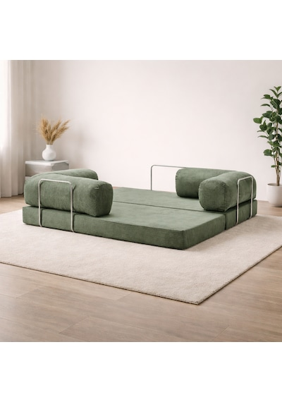 Nestime 200x100 Comfortnest Kanepe / Aktivite Koltuğu / Yatak 50 Dns Dayanıklı Orta Sert Sünger, Çıkarılabilir Kılıf, Pati Dostu Fitilli Kadife Kumaş Yeşil Nestime 200x100 Comfortnest Kanepe / Aktivite Koltuğu / Yatak 50 Dns Dayanıklı Orta Sert Sünger, Çıkarılabilir Kılıf, Pati Dostu Fitilli Kadife Kumaş Yeşil