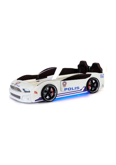 Türk Polis Arabalı Yatak Kapıları Açılan Mustang Full Ledli Kumandalı Ve Müzikli Türk Polis Arabalı Yatak Kapıları Açılan Mustang Full Ledli Kumandalı Ve Müzikli