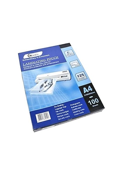 Bafıx Lamınasyon Fılmı A4 125mıc 100lu Genel