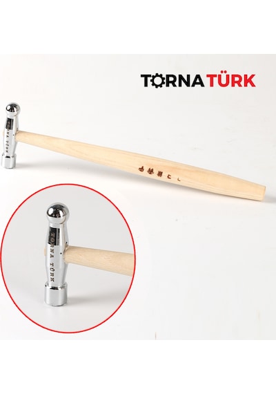 Kuyumculuk Kuyumcu Kaporta Çekici -bir Ucu Küre - Bir Ucu Düz - 100 Gram Metalik