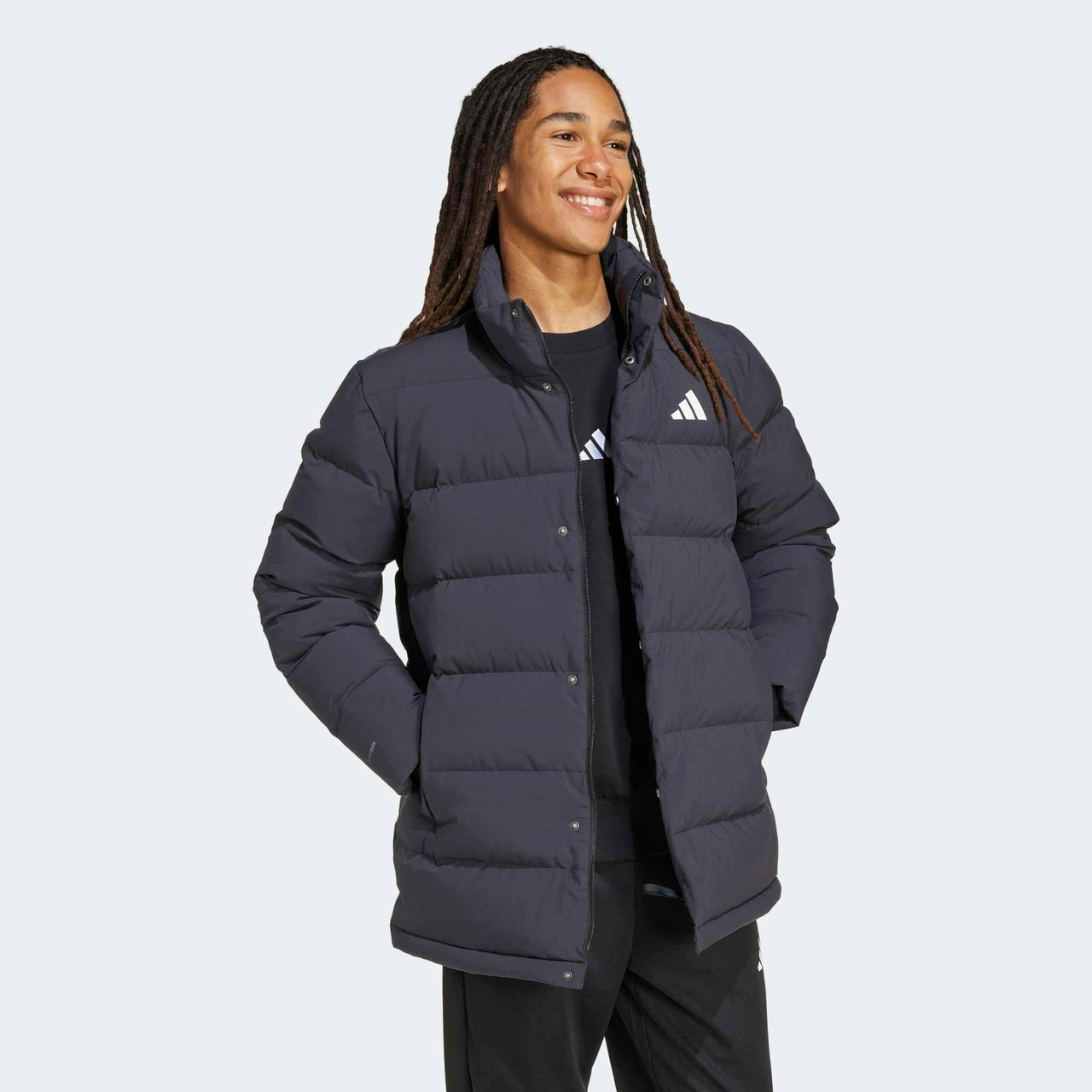 Adidas Helionic Climawarm Erkek Siyah Mont Jn2092 Siyah