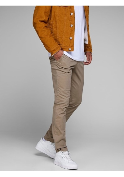 Jack & Jones Marco Model Erkek Bej Renk Chino Pantolon 12150160 Krem Jack & Jones Marco Model Erkek Bej Renk Chino Pantolon 12150160 Krem