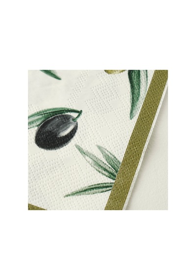 Bella Maison Olive 40'lı Kağıt Peçete 33x33 Cm