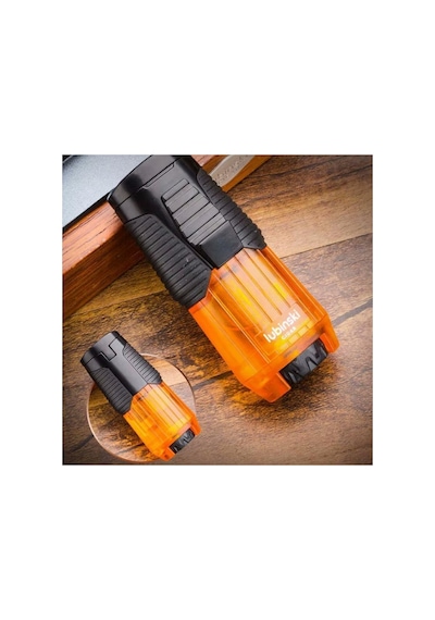 Lubinski Tek Torch Pürmüz Turuncu Puro Çakmağı Lb-190