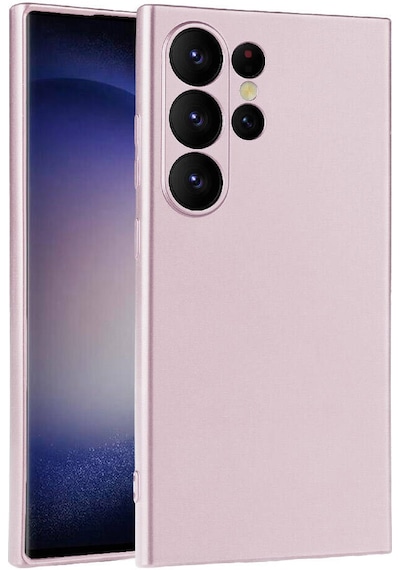 Galaxy S24 Ultra Uyumlu Zore Premier Silikon Kılıf-rose Gold Rose Gold