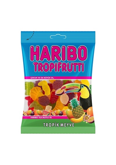 Haribo Tropik Meyve Jel Şeker 80 Gr
