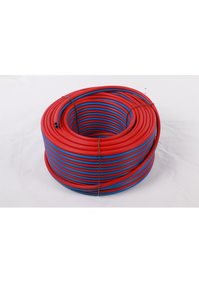 İkiz Kaynak Oksijen Asetilen Hortumu Pvc İç Çap 10 Mm - 10 Metre