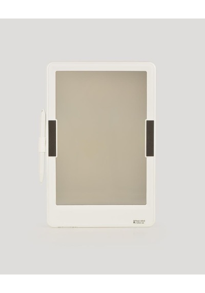 10 İnch Şeffaf Lcd Dijital 4 Adet Çizim Kartlı Tablet- Beyaz Beyaz