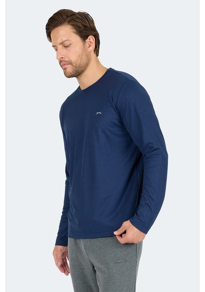 Slazenger Odın I Erkek Lacivert Tişört Lacivert