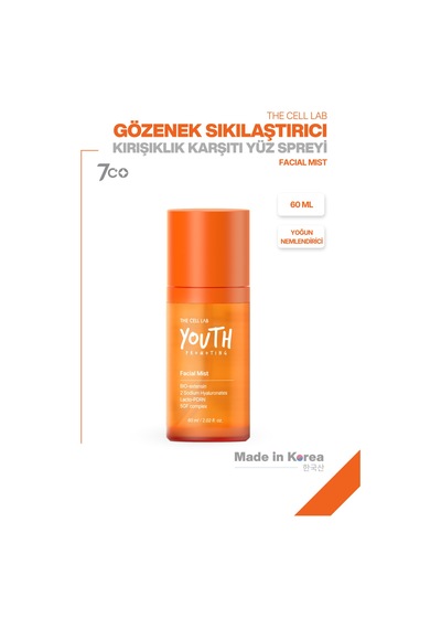 Gözenek Sıkılaştırıcı Anında Nemlendirici Kırışıklık Karşıtı Lacto-pdrn Yüz Spreyi 60ml