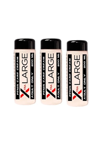 Süper Large Bakım Kremi 200ml/ Private Area Care Cream X3 Adet